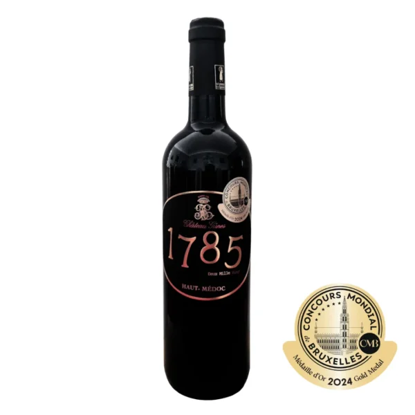 1785 du Château Gunes, 2020, A.O.C Haut-Médoc, Red Wine, 75 cl