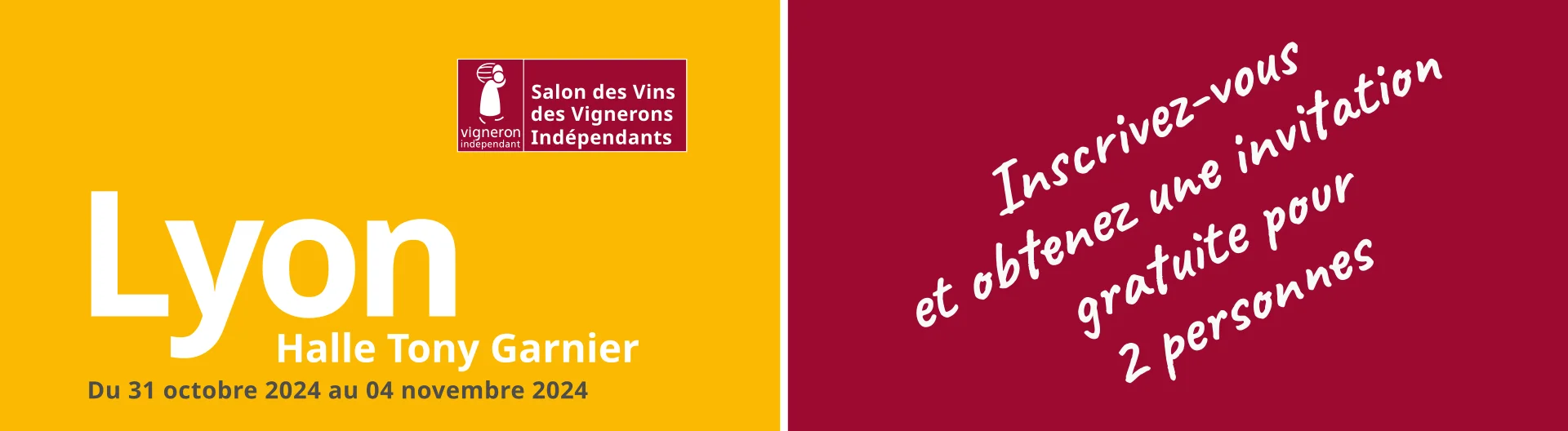 Château Gûnes at 34th Salon des Vins des Vignerons Indépendants in Lyon. October 31 - November 4, 2024.