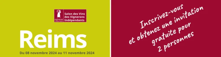 Château Gûnes au 32ème Salon des Vins des Vignerons Indépendants de Reims. 8-11 novembre 2024