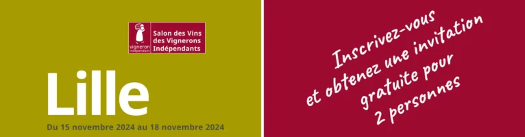 Château Gûnes sera au 28ème Salon des Vins des Vignerons Indépendants de Lille. Du 15 novembre 2024 au 18 novembre 2024.