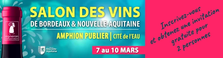 Château Gûnes au 30ème Salon des Vins des Vignerons Indépendants à Amphion-Publier 2025